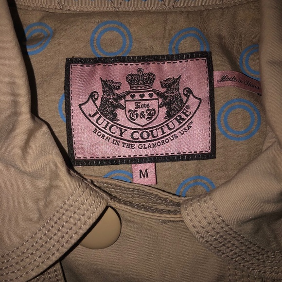 Now on Cyber sale Like New y2k  Juicy Couture short trench jacket - Picture 3 of 6